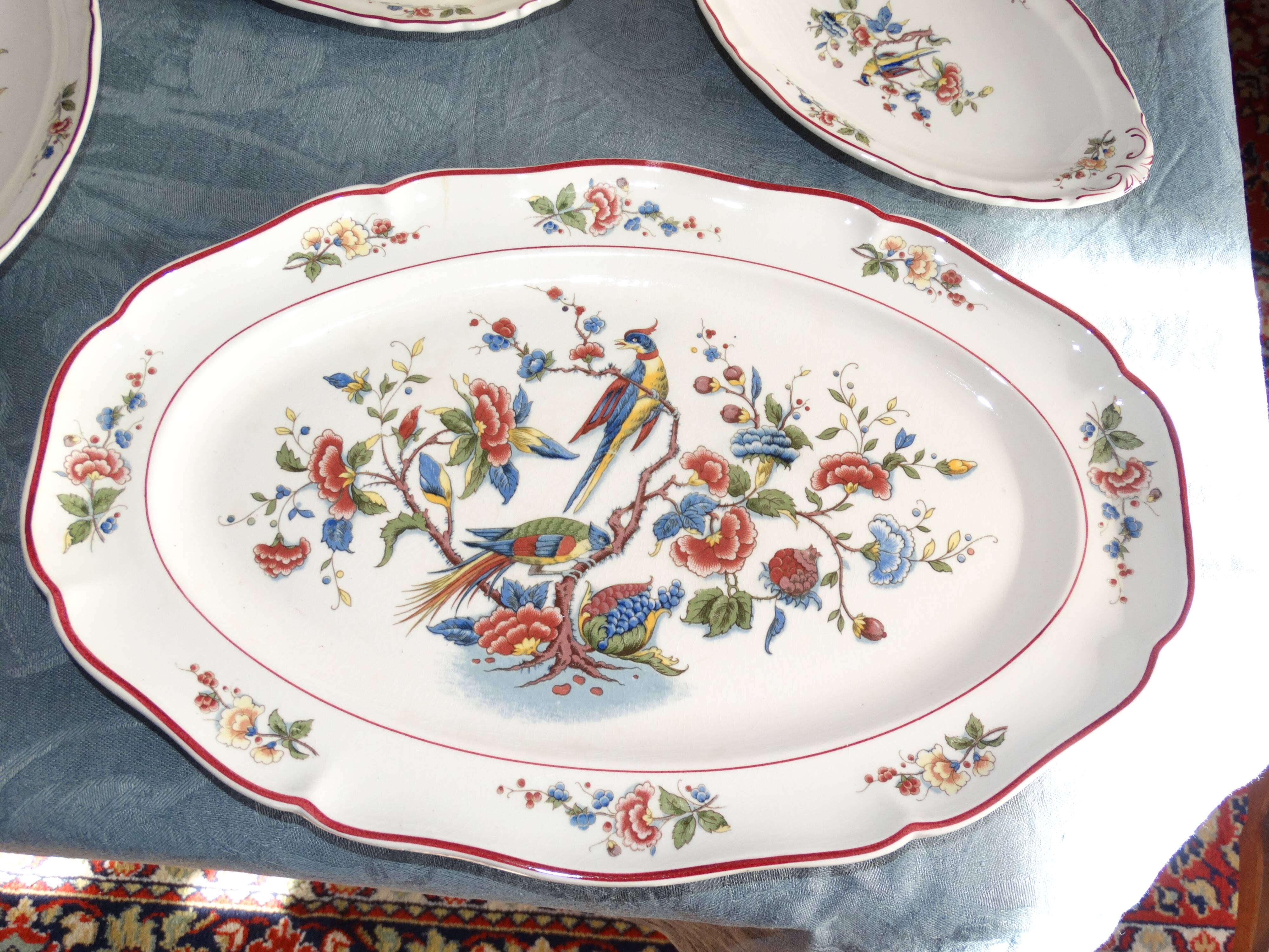 Villeroy & boch tableware, 1950s, phoenix model.