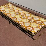 Vintage sunbed sunbed Folding extra bed