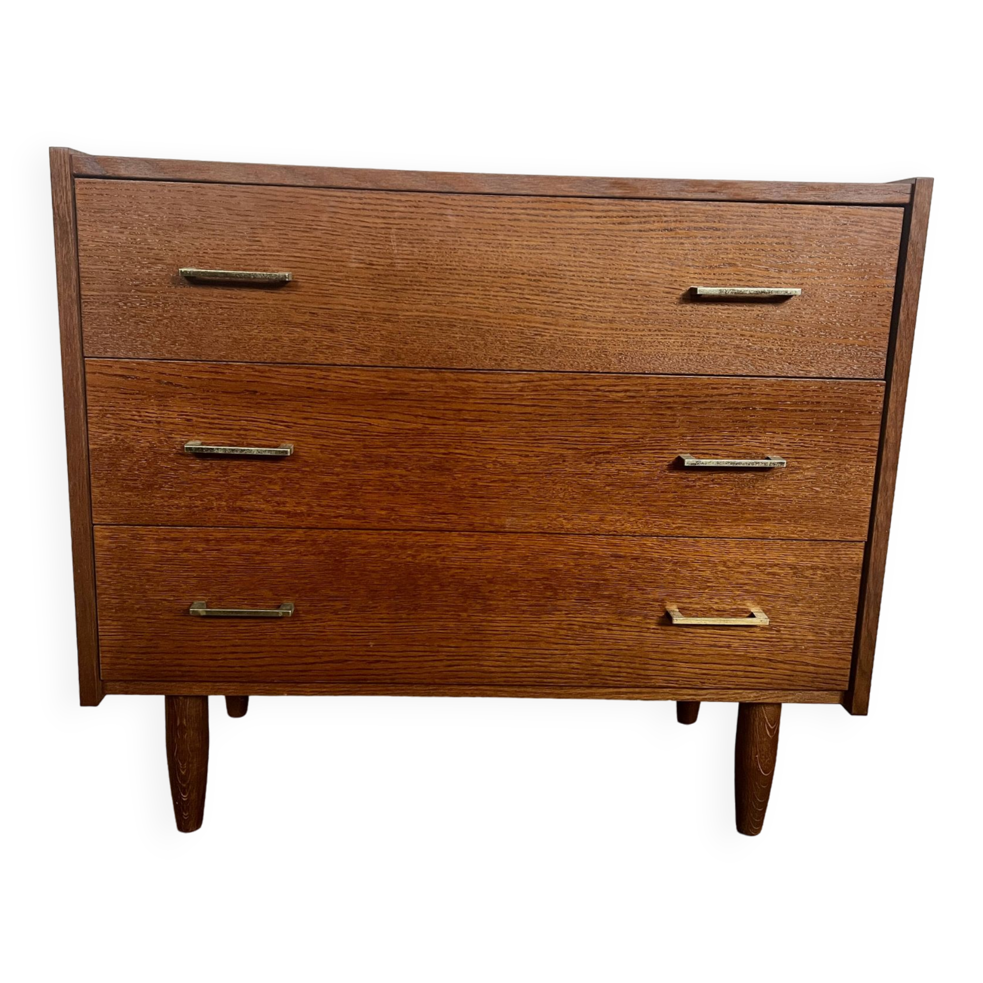 Brutalist vintage chest of drawers
