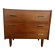 Brutalist vintage chest of drawers