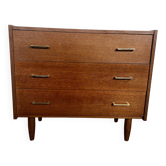 Brutalist vintage chest of drawers