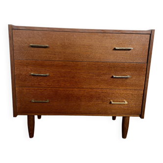Brutalist vintage chest of drawers