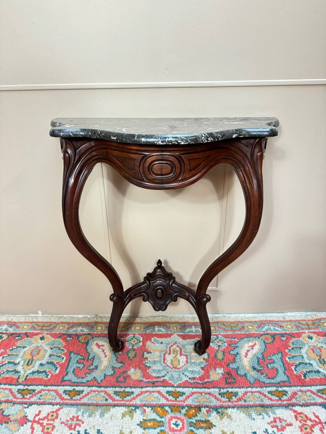 Mahogany Console from the Napoleon III Period, 19th Century