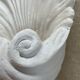 Art Deco shell wall lamp 49cm