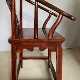 Chinese red laqué chair