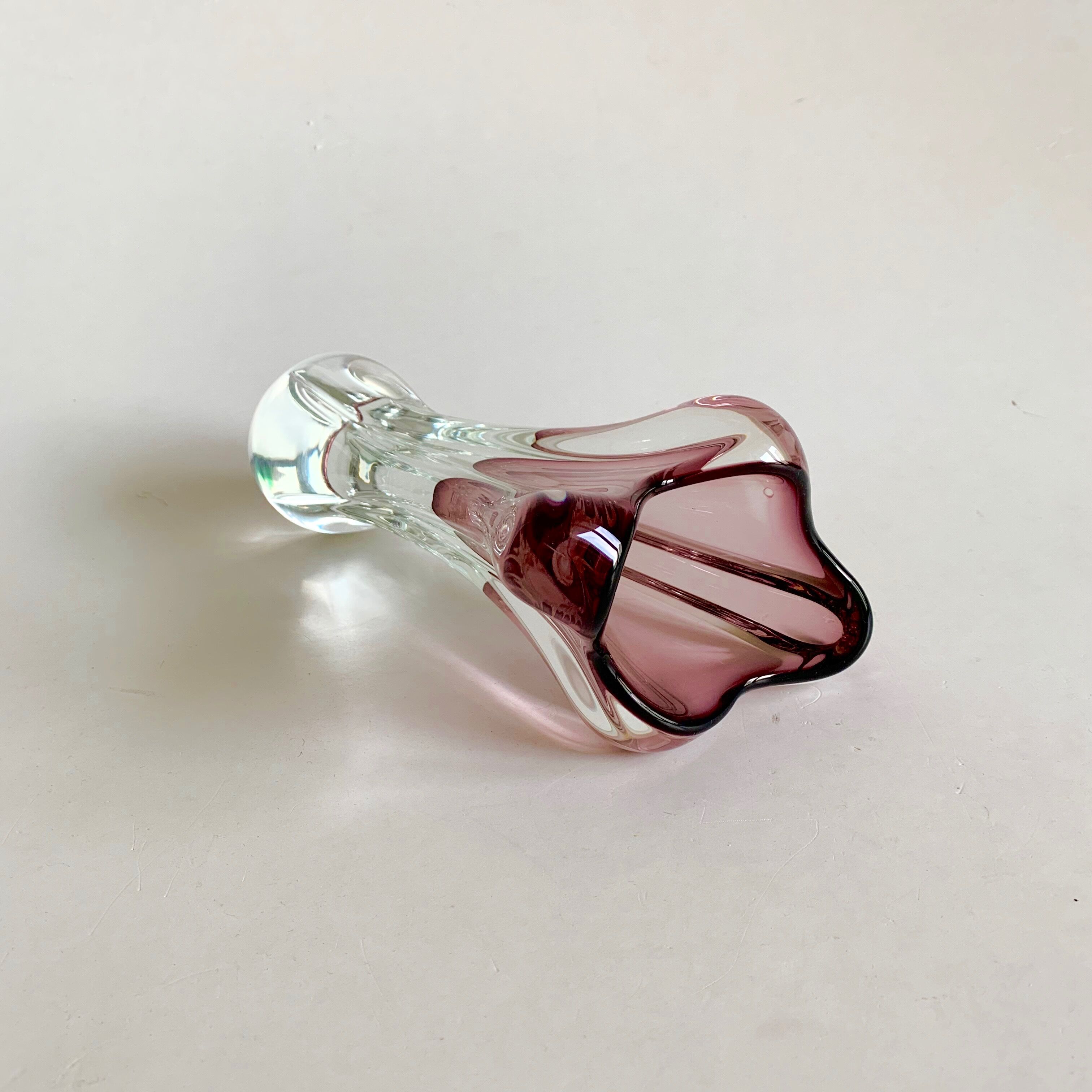 Vase by J. Hospodka for Chribska Sklarna, Czechoslovakia, 1960s