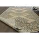 1970s Vintage Turkish Oushak Handmade Wool Cotton Orange Runner Rug 147x386