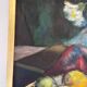Still life with fruit signed 1952