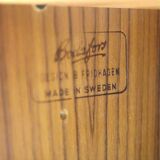 Scandinavian teak chest of drawers, Bertil Fridhagen, Bodafors, Sweden, 1960.