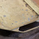 Art deco brass tray