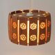 Pine Pendant Lamp with Rolled Wood Curl Rosettes – Sweden, 1970s