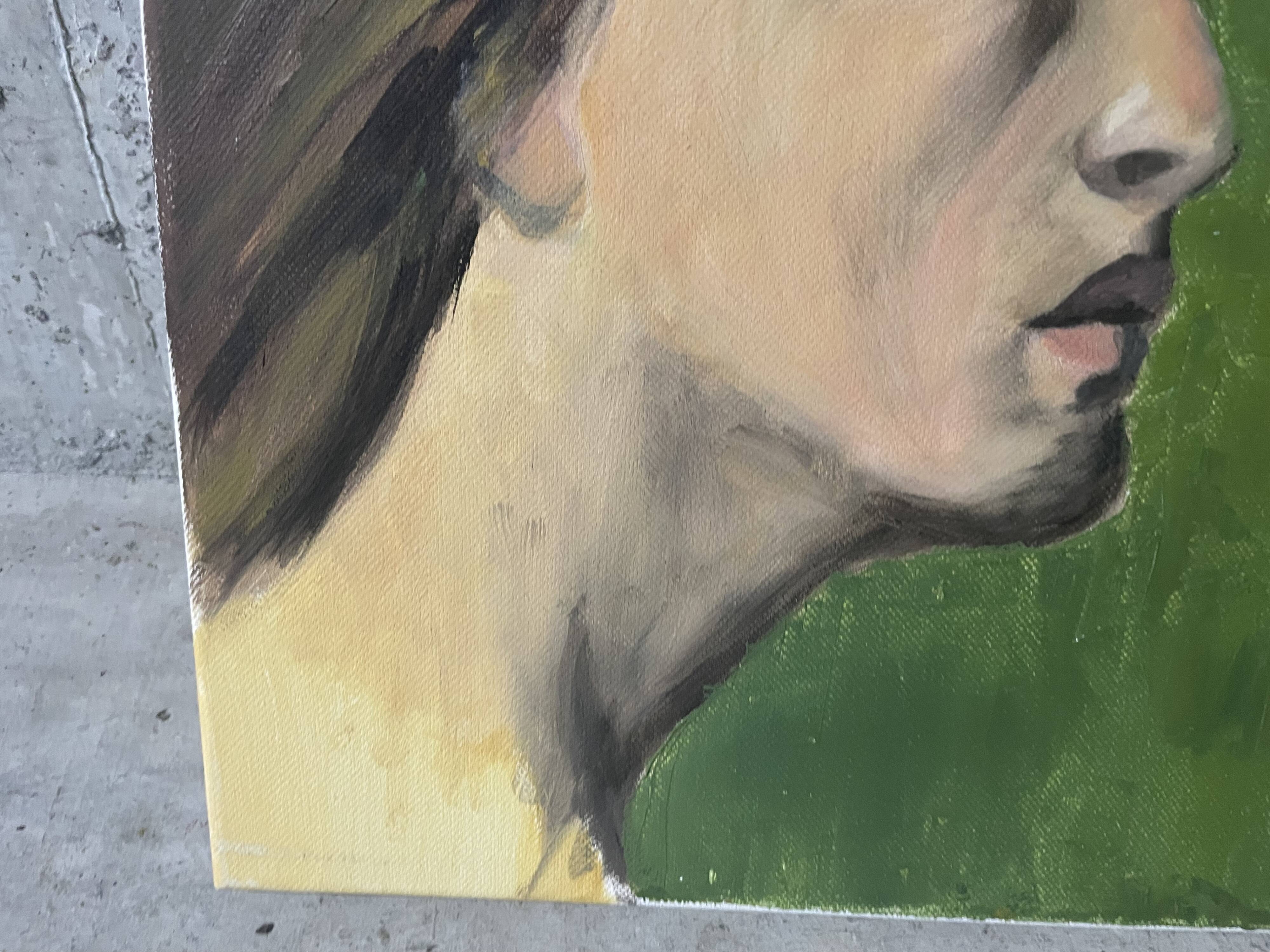 Oil on canvas "The Penitent"