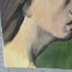 Oil on canvas "The Penitent"