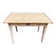 19th-century solid wood farmhouse table.