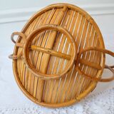 Rattan vase