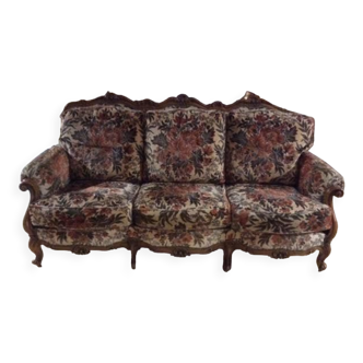 3-seater Louis XV style sofa