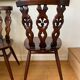 Paire de chaises en bois "Ercol"