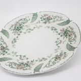 Set of 4 old ceramic plates longwy