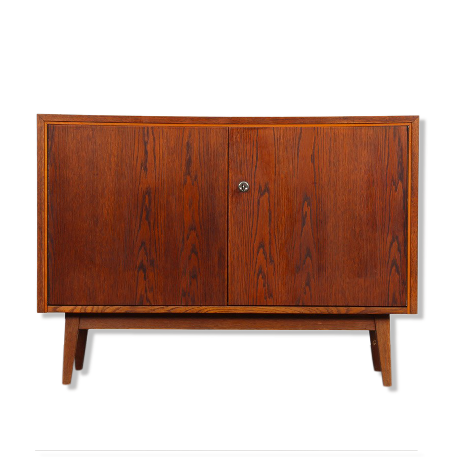Vintage wooden chest of drawers, Czech-made, 1960