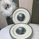 6 vintage Wedgwood porcelain brunch plates