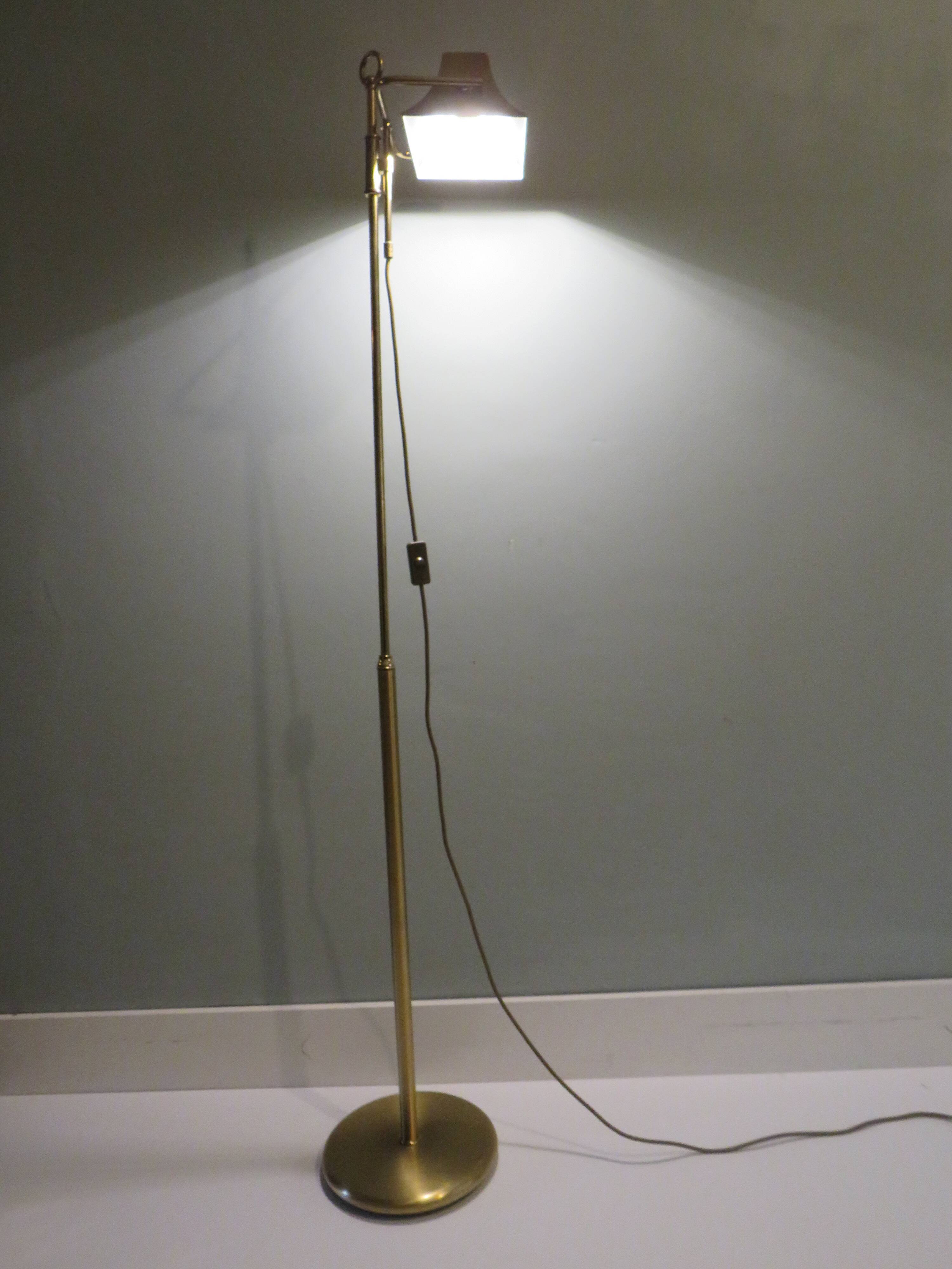 Floor lamp, Hollywood Regency, Massive Belgium 1970