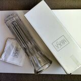 Crystal cylinder vase