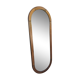 Miroir ovale en bois 148cm