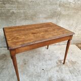 Antique table oak dining table 75 x 110 cm