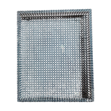 Vintage top in perforated metal