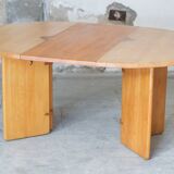 Mid-century massive extendable designer table