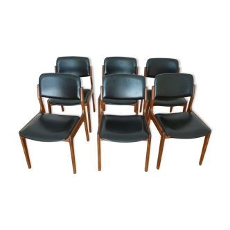 6 Scandinavian chairs
