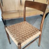 3 Scandinavian Moller chairs