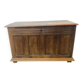 18th century solid oak style chest