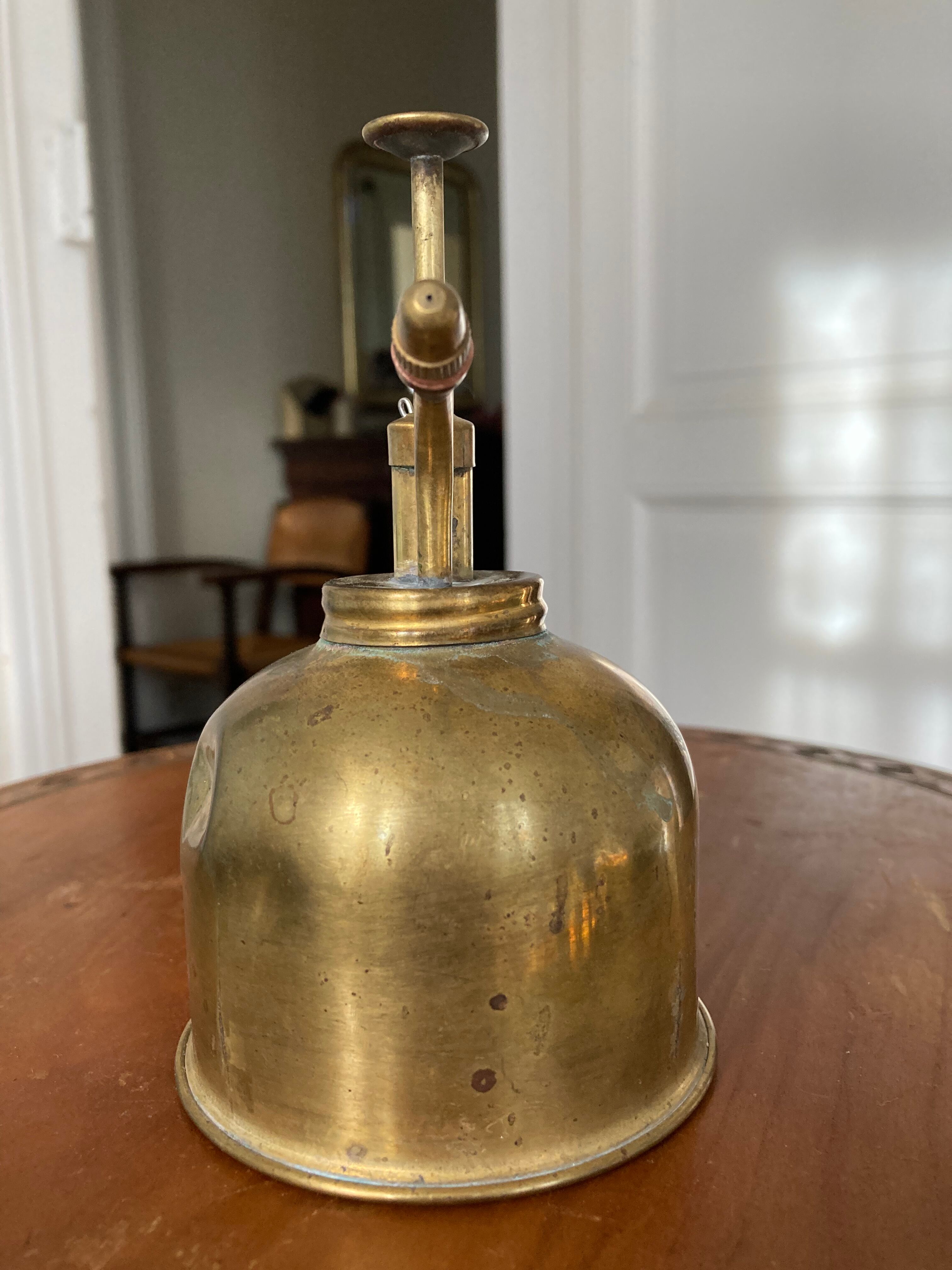 Vintage antique Hong Kong brass sprayer