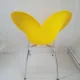 Ripple chair jaune design Ron Arad pour Moroso
