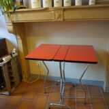 Folding formica table - 1960s