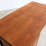 Bureau vintage | teck | métal | années 1960