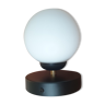 Apply matte white opaline ball