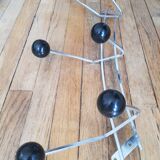 60s wall coat rack