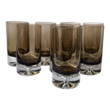 Set of 8 Gral Germany glasses design Roland Posch model Las Palmas