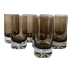 Set of 8 Gral Germany glasses design Roland Posch model Las Palmas