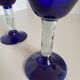 Vintage MCM Covalt Murano Italy Design Wine Glasses - Set of 2 Moderni