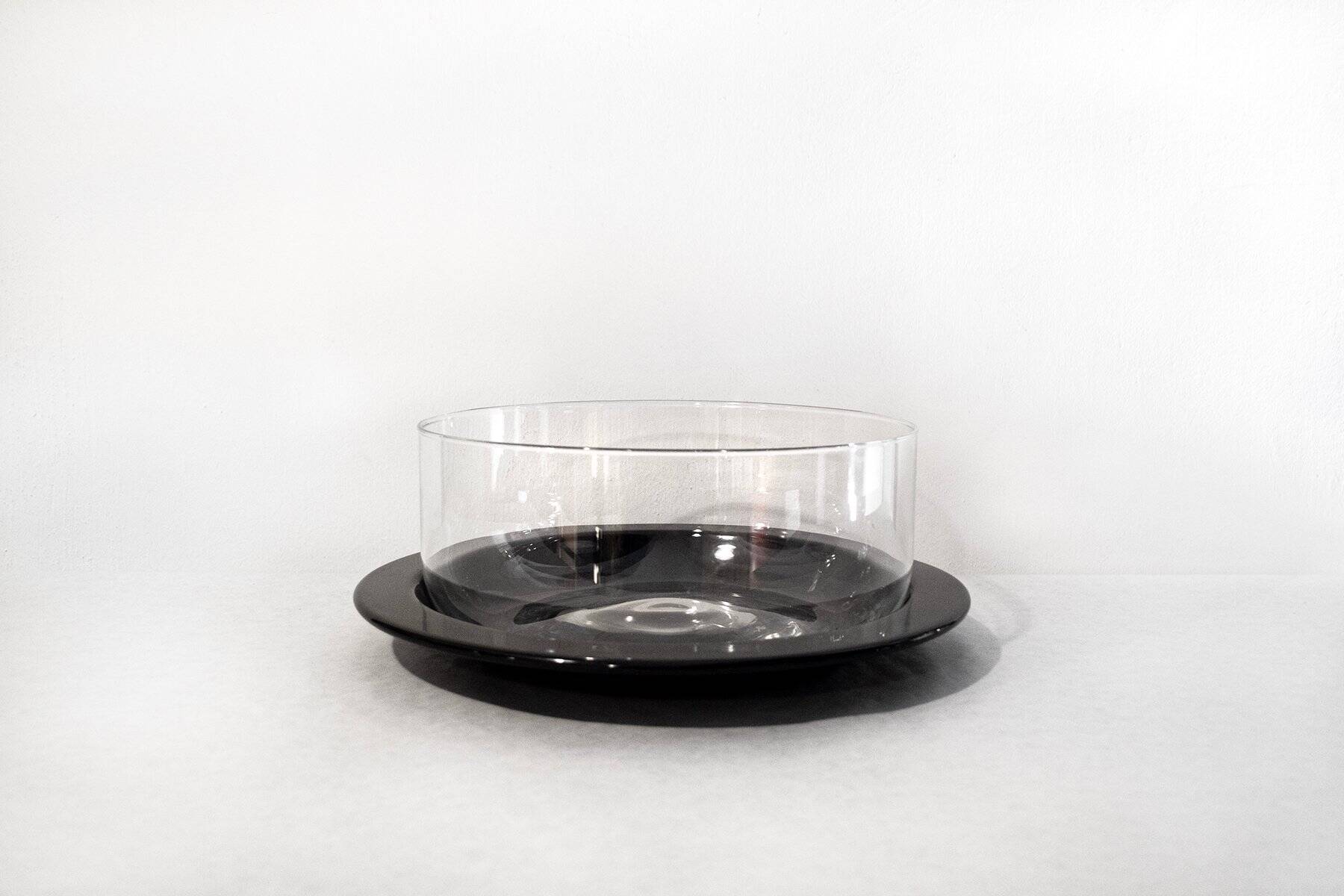 Gianfranco Frattini salad bowl for Progetti, 1970s, set of 2