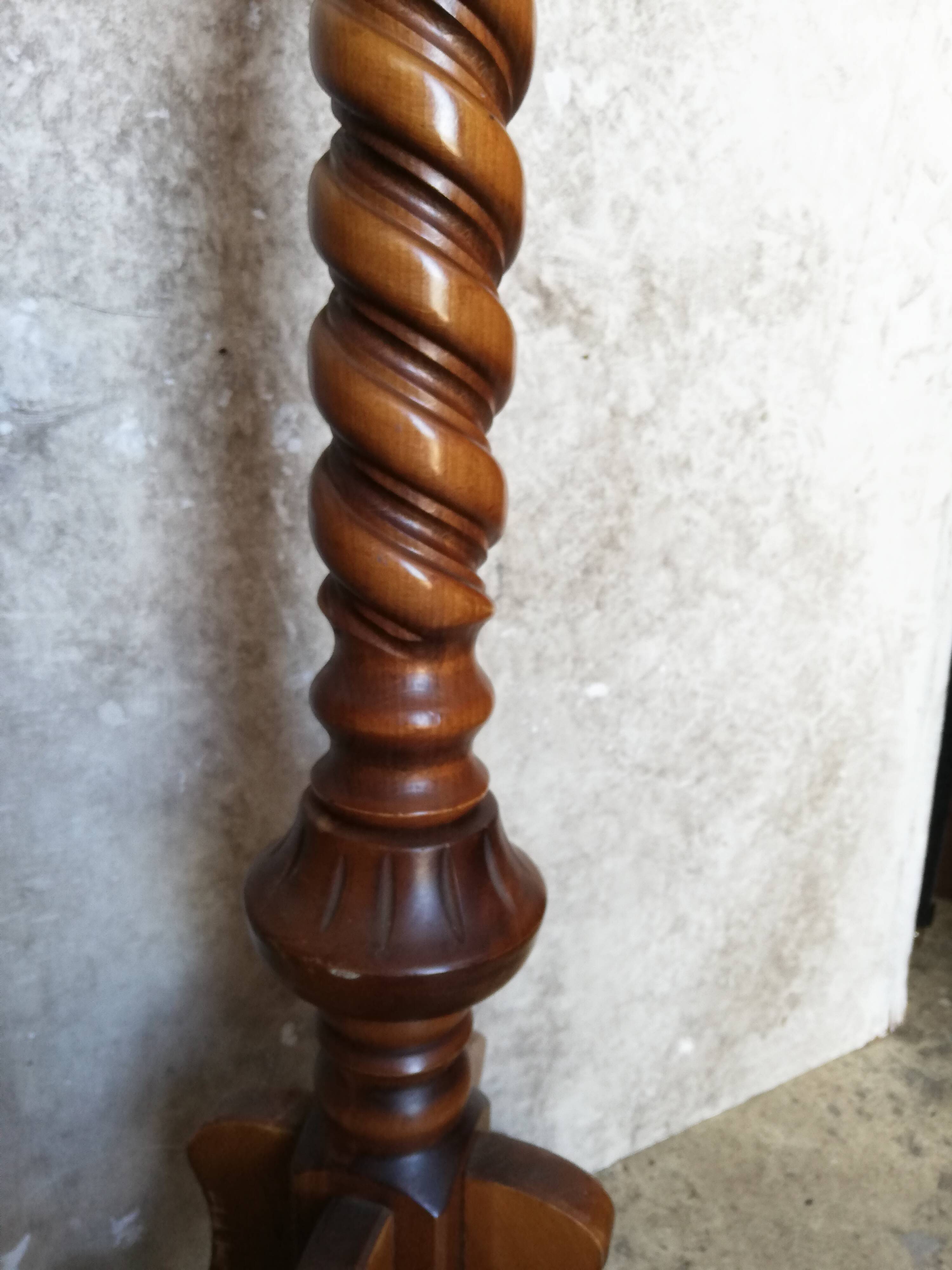 Vintage wooden coat rack