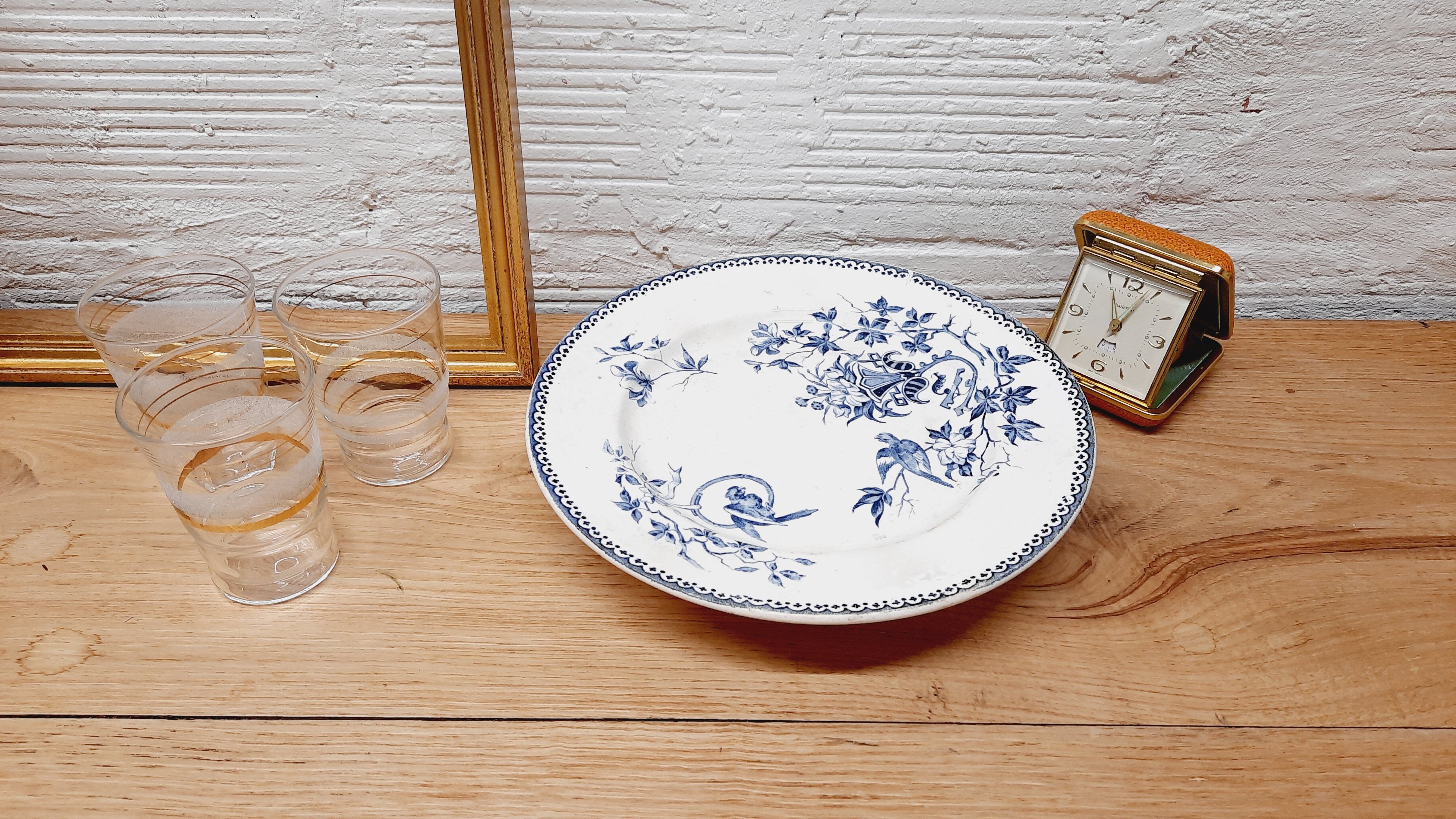 Compotier Terre de fer Perruche