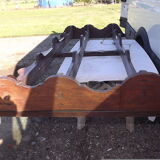 XIX wooden wall shelf