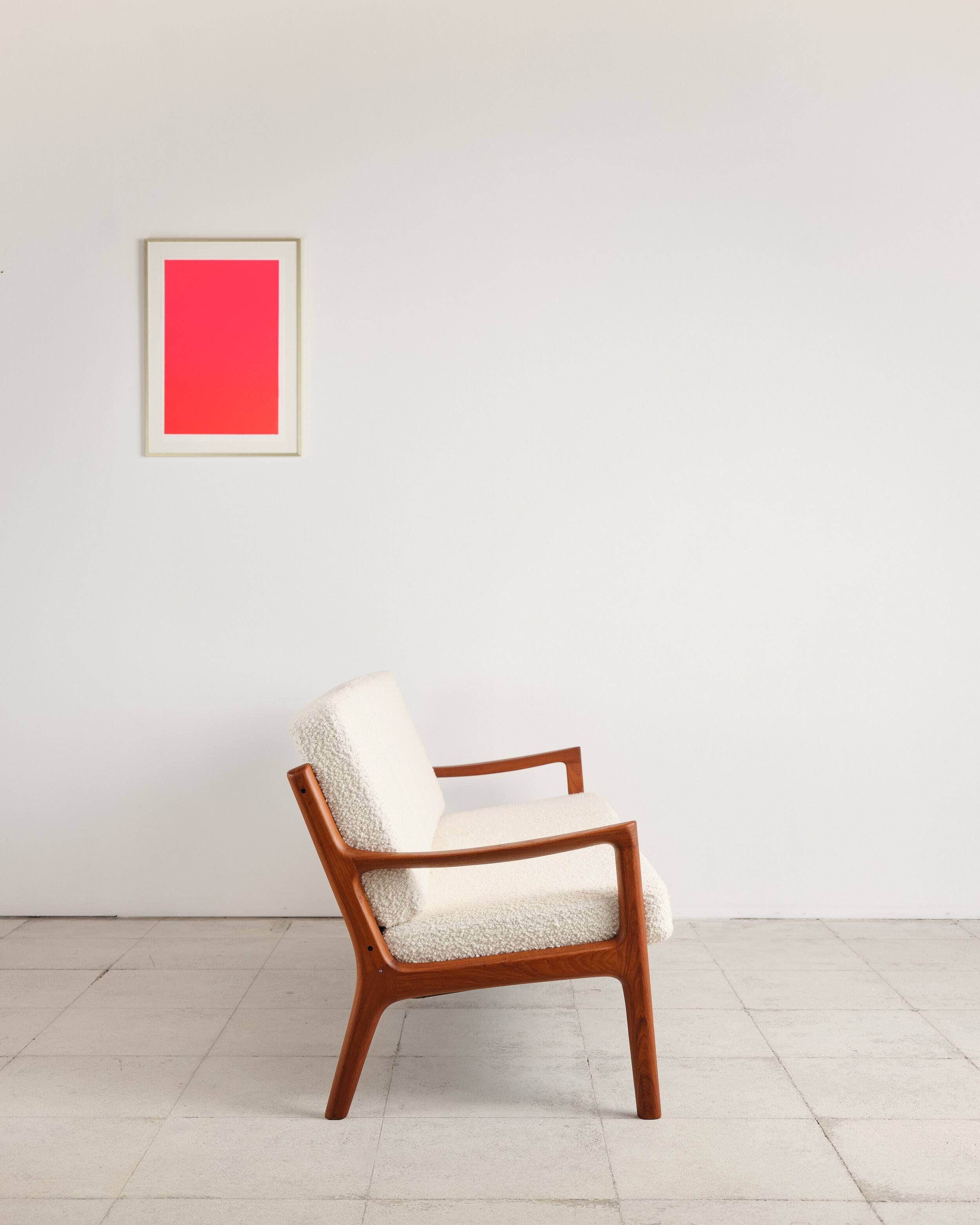 Senator 3-seater sofa in teak by Ole Wanscher, Denmark, 1950s.