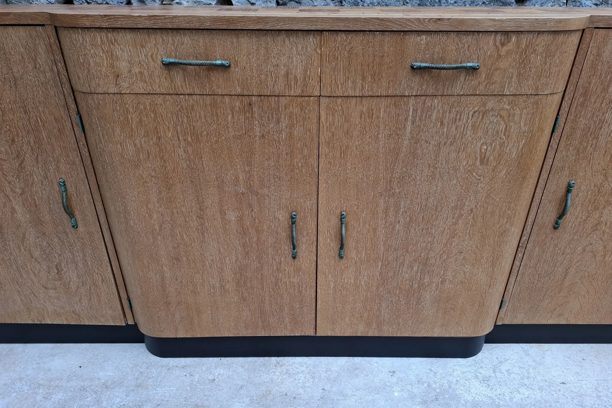 High enfilade, shallow 31.5 cm