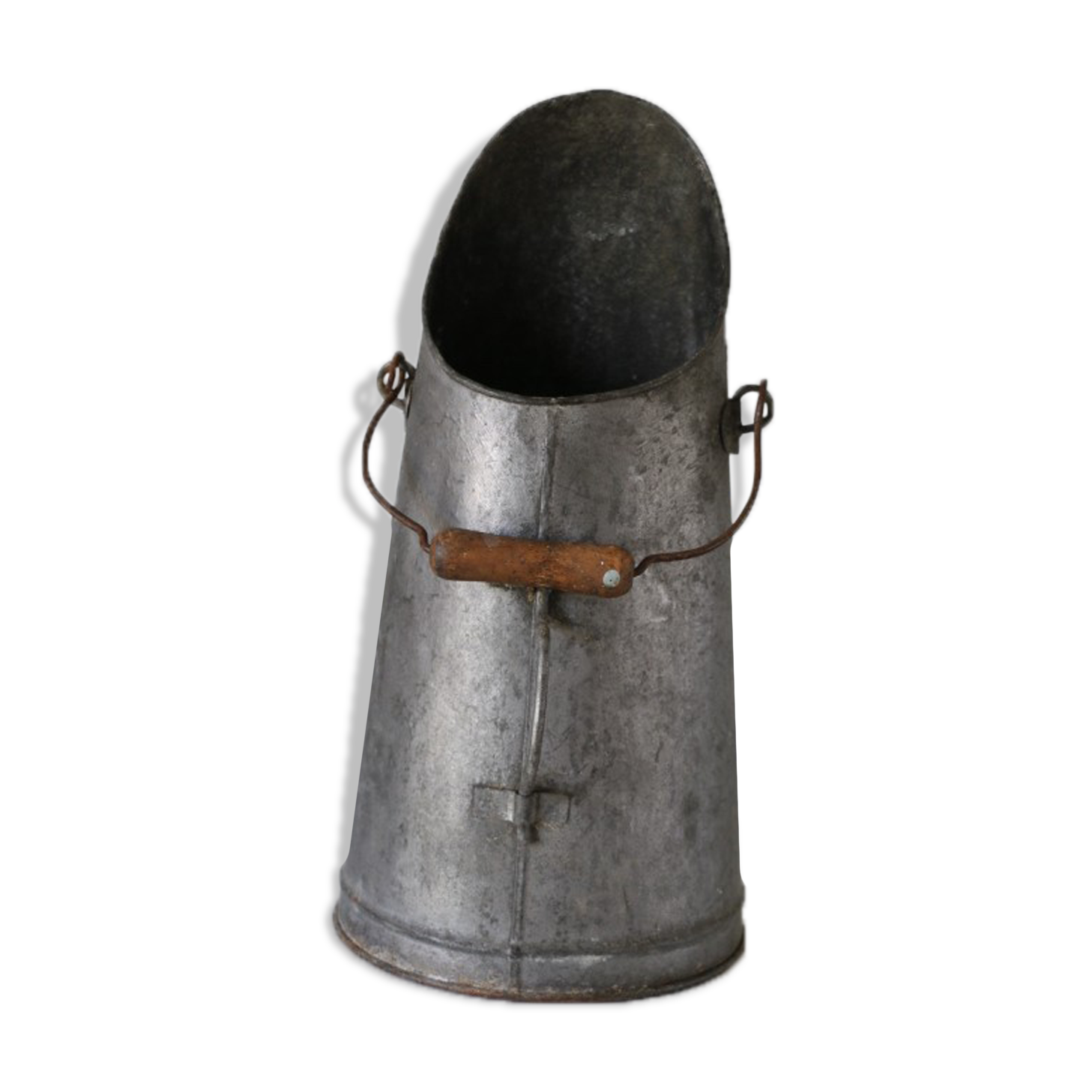 Ancient coal bucket