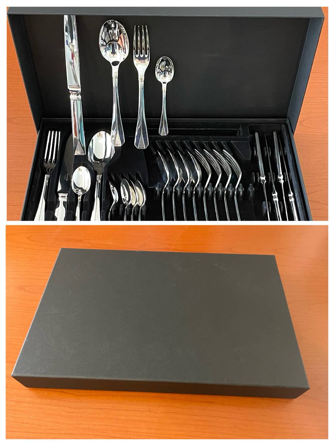 Christofle Atlantide, 24-piece cutlery set, excellent condition